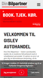 Mobile Screenshot of gislevautohandel.dk